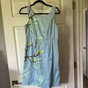 Marimekko blue patterned dress